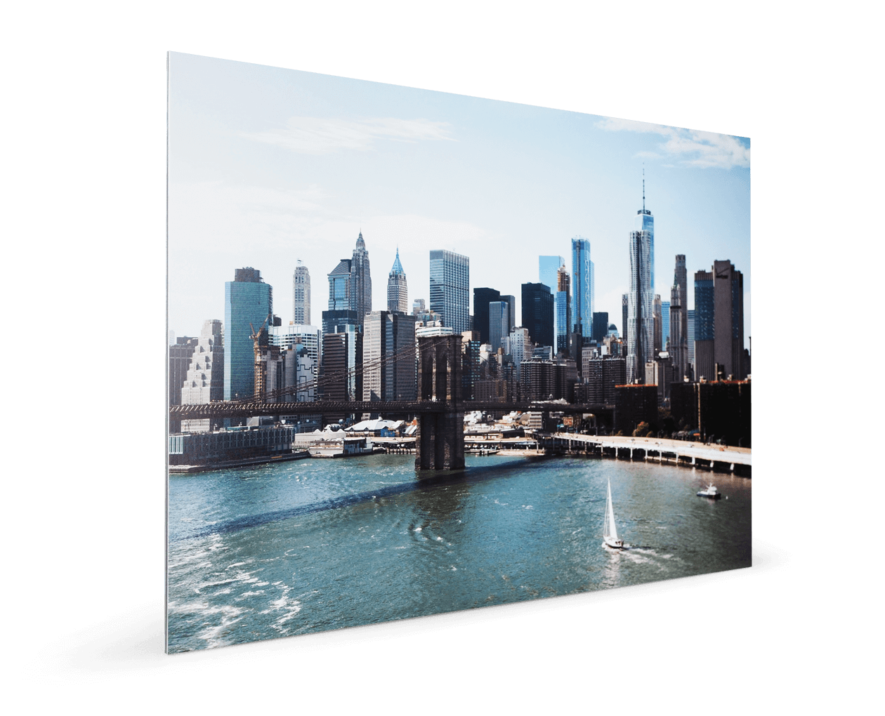 Накатка фотографий на дибонд